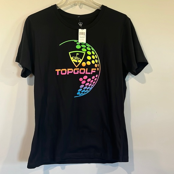 Tops Nwt Womens Xxl Blackneon Topgolf Tshirt Poshmark